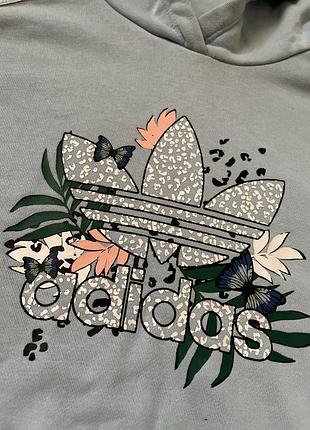 Кофта «adidas» укорочена🩵 3