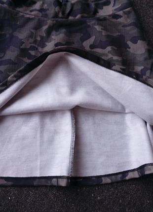 Юбка клеш,мини 3