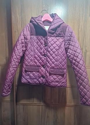 Стеганая демисезонная куртка hooch (matalan) для девочки 13-14 лет