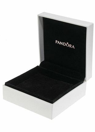 Коробка пандора pandora упаковка для браслетов ожерелье белая классическая под кожу рельеф кожа коробка шкатулка для украшений большая новая