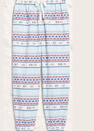 Old navy пижамные штаны для дома джоггеры merry joy