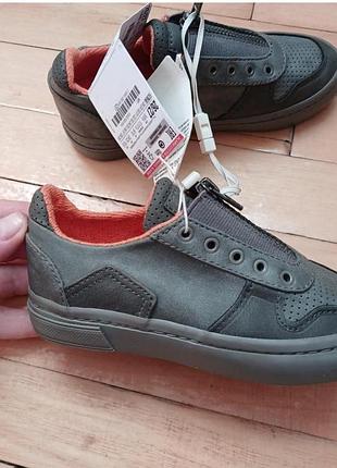 Слипоны,кеды из эко кожи на замочке