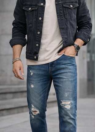 Стильні чоловічі джинси pull & bear