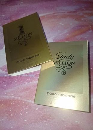 Пробник парфюмов paco rabanne,1.5ml