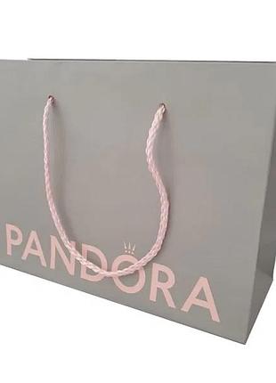Пакет пандора pandora для шармов упаковка колец сережек браслетов ожерелье наборов розовый с серым новый дизайн для украшений новый