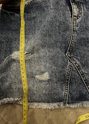 Джинсовая юбка msgm 6