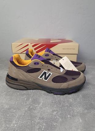 Кросівки new balance teddy santis 993 made in usa mushroom midnight violet u993mu
