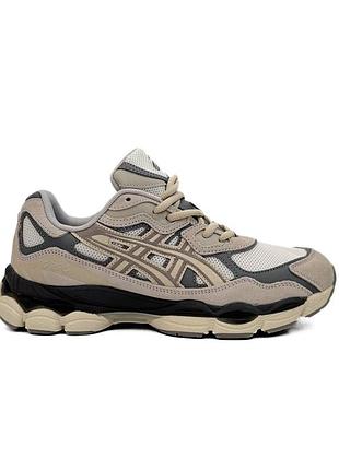 Asics gel-nyc beige grey