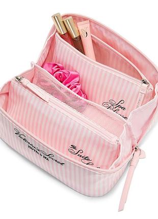Набір косметичок victoria's secret 3 в 1 кочметичка victoria's secret сумка victoria's secret