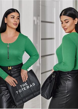 Жіноча кофта, лонгслів у рубчик 7