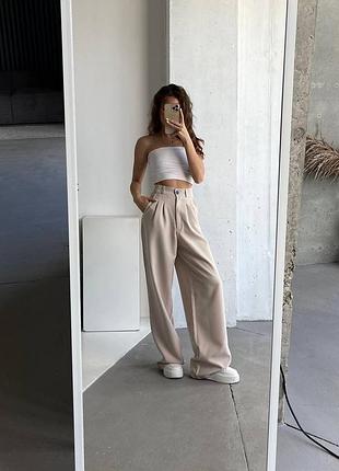 Брюки палаццо 7