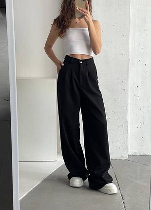 Брюки палаццо 6