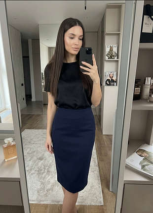 Елегантна спідниця valentino спідниця олівець міді valentino