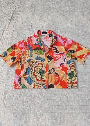 Desigual сорочка принт л