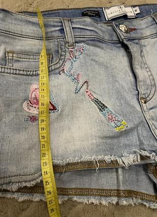 Джинсовые шорты philipp plein 8