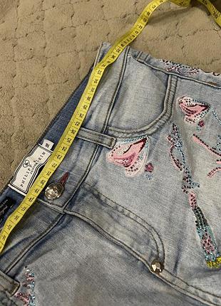 Джинсовые шорты philipp plein 6