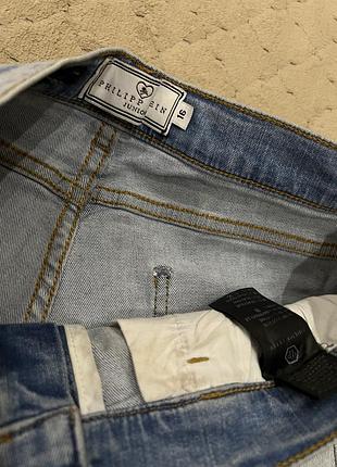 Джинсовые шорты philipp plein 4