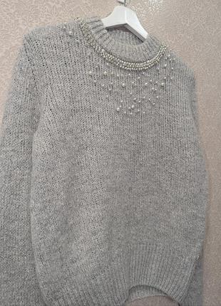 Свитер со стразами josh v 2