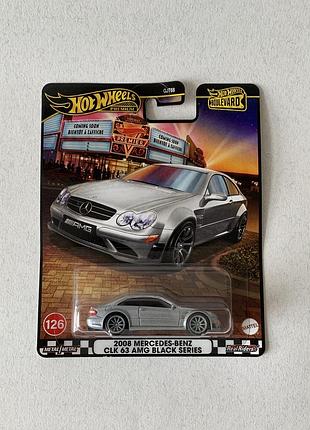 Преміум машинка хот вілс мерседес mercedes-benz clr 63 amg black series hot wheels premium