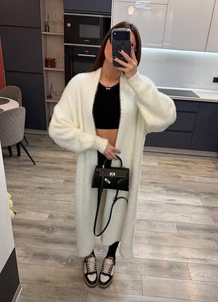 Кардиган з альпаки довжина 120 см