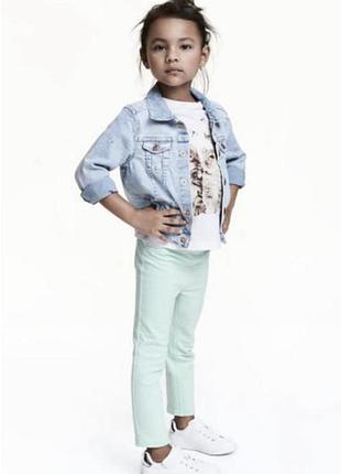 Лосины бирюза девочке 122 на 6-7 лет от h&m