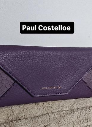 Кожаный кошелек paul costelloe