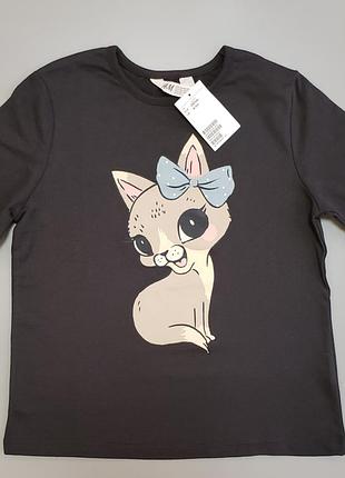 Реглан свитшот для девочки h&amp;m 2