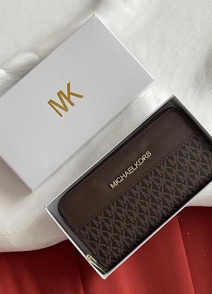 Кошелек michael kors wallet коричневый есть
