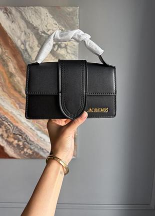 Jacquemus le bambino bag in black leather