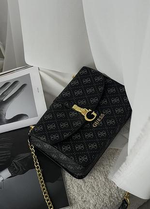 Сумка guess g james logo черный е