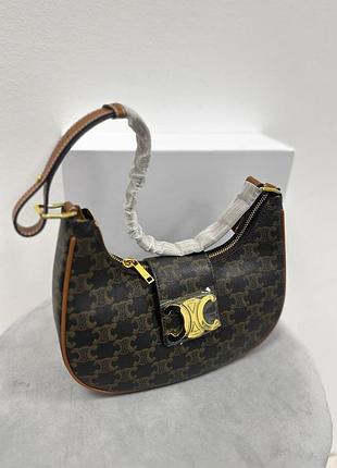 Celine ava triomphe bag leather 2
