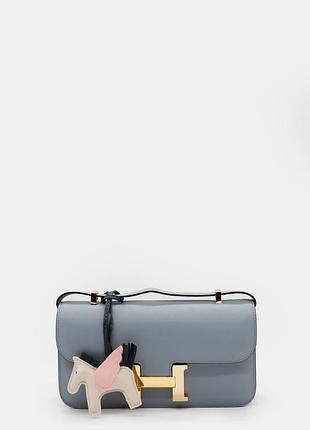 Hermès constance 26 bag in gris meyer epsom leather with gold hardware 26х14
