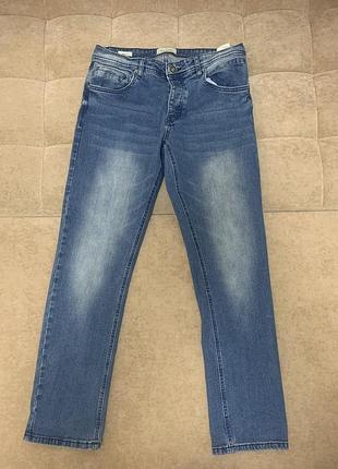 Джинси чоловічі paul hunter denim синього кольору розмір w39 l30