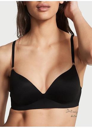 Бюстгальтер пуш-ап безшовний victoria's secret love cloud wireless push-up bra