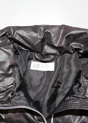 Куртка h&m чорного кольору 7