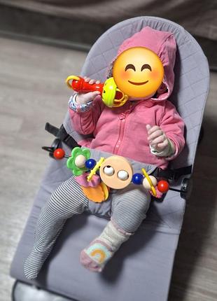 Шезлонг гойдалка дитячий