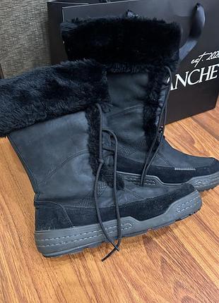 Зимние сапоги ecco