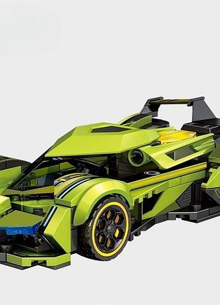 Конструктор sembo famous car lamborghini 714020 231 детали зеленый