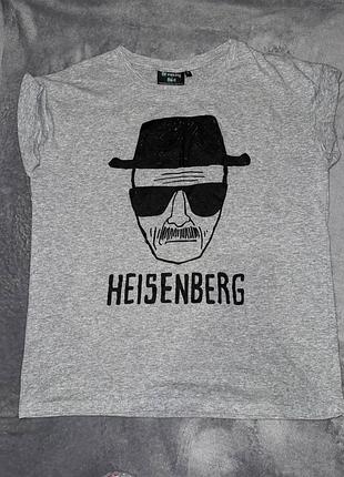 Футболка унисекс хлопковая heisenberg by breaking bad