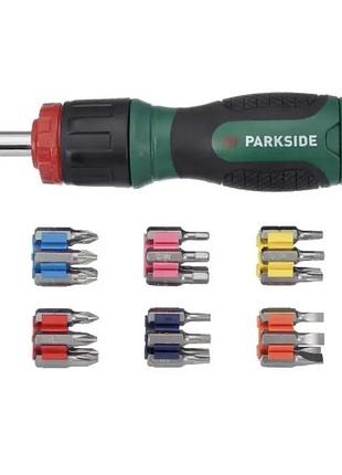 Набір викруток та біт  parkside 31 предмет 3