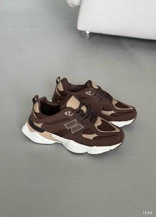 Женские кроссовки коричневый р 36-41