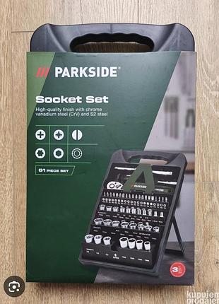 Набор торцевых ключей parkside