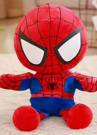 Мягкая детская игрушка человек-паук spiderman супергерои марвел marvel 25 cм