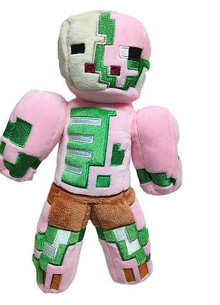 Мягкая детская игрушка свинозомби майнкрафт minecraft 21 cм
