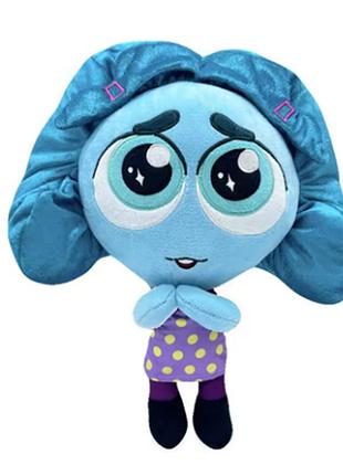Мягкая игрушка зависть головоломка inside out мыслями наизнанку 25cм