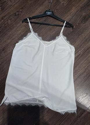 Майка с кружевом h&amp;m