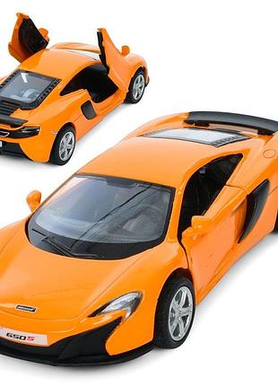 Моделька металлическая спортивная гоночная машинка mclaren 650s