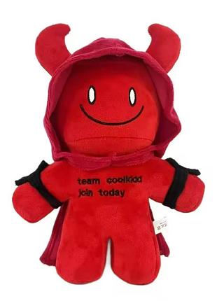 Мягкая игрушка красный форсакен c00lkidd red forsaken роблокс roblox 25cм