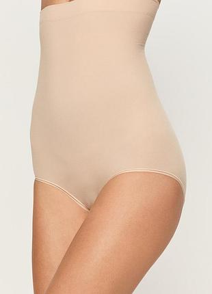 Высокие корректирующие утягивающие трусики боди spanx by sara blakely