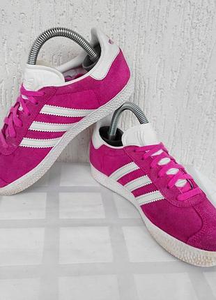 Брендовие замшевиеи кроссовки adidas gazelle р.33